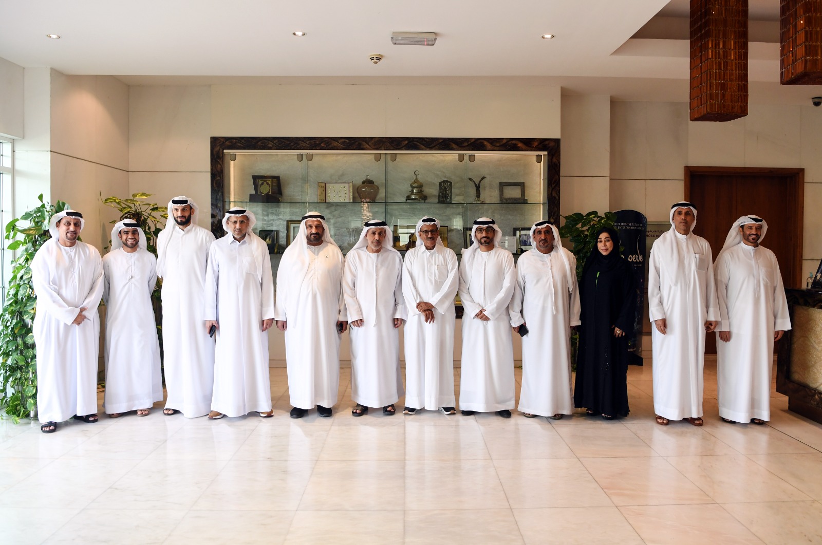 استقبل رجل الأعمال الإماراتي خلف أحمد الحبتور، مؤسس ورئيس مجلس إدارة مجموعة الحبتور