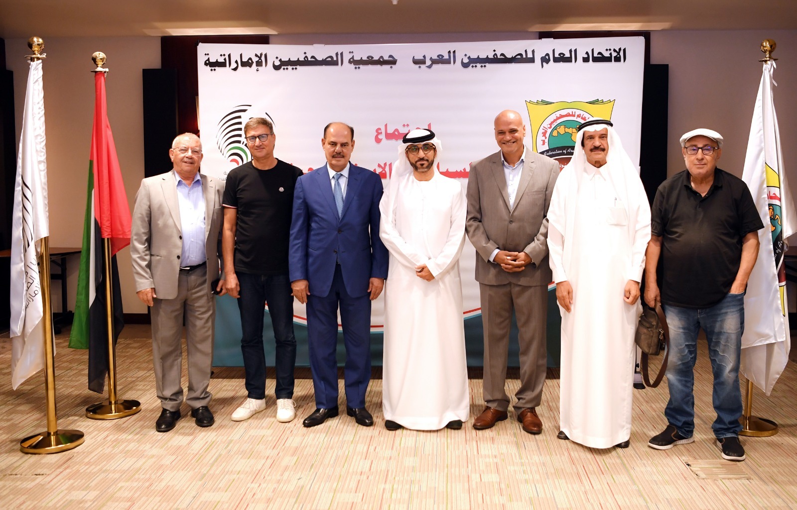 دبي تشهد اجتماع لجنة السياسات الاستراتيجية لبحث سبل تطوير اتحاد الصحفيين العرب نحو صحافة عربية أكثر تطوراً، ومواكبةً للمستقبل